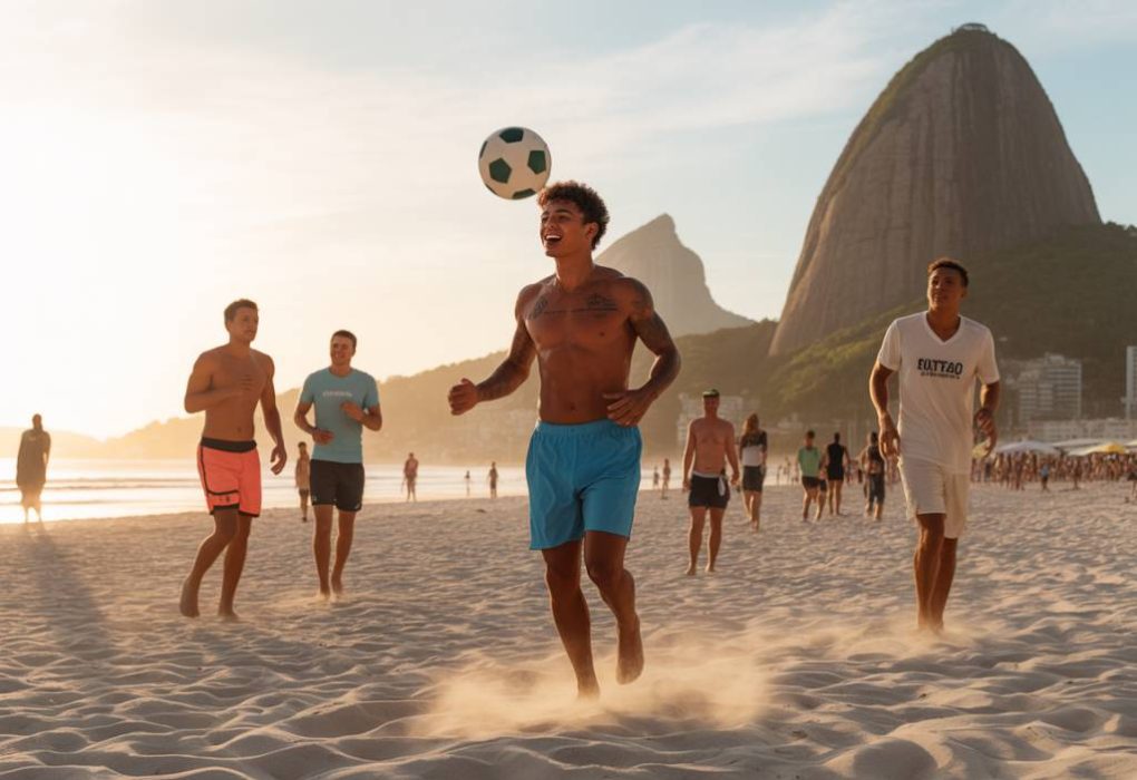 Como a cultura do futebol de praia no Brasil pode inspirar hábitos mais saudáveis e uma vida mais ativa
