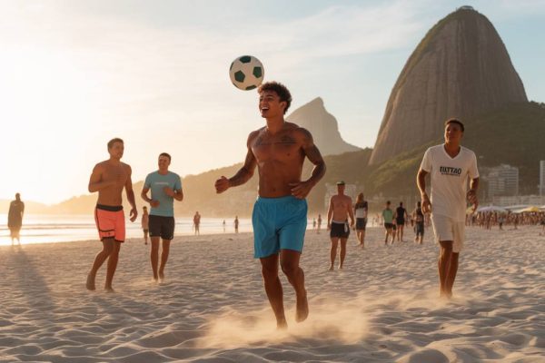 Como a cultura do futebol de praia no Brasil pode inspirar hábitos mais saudáveis e uma vida mais ativa