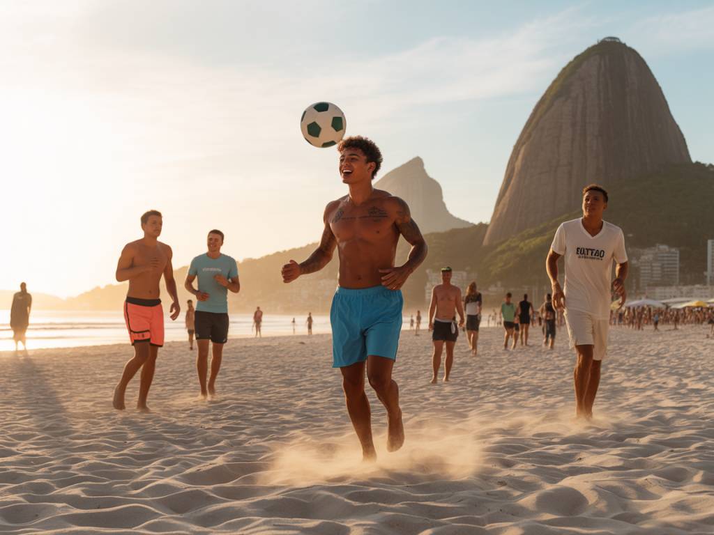 Como a cultura do futebol de praia no Brasil pode inspirar hábitos mais saudáveis e uma vida mais ativa